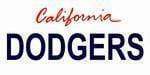 California State Background License Plate - Dodger.