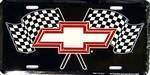 Chevy Racing Flags License PlateSize: 6 inches X 12 inches. Fits all ...