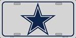 Cowboys Country Blue Star License Plate.