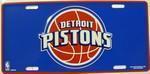 Detroit Pistons NBA License Plate.