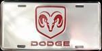 Dodge Premium Chrome License Plate.