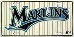 Florida Marlins MLB Baseball License Plate.