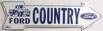 Ford Country Arrow Sign.