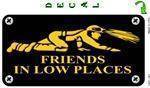 Friends in Low Place Mining Decal.