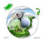 Golf Color Decal.