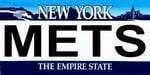 New York State Background License Plate - Met.