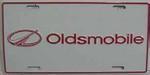 Oldsmobile License Plate.
