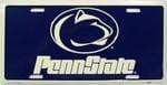 Penn State License Plate.