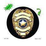 Police Badge Color Decal.