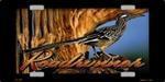 Roadrunner Full Color Photography License Plate.