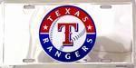 Texas Rangers Premium MLB License Plate.