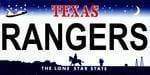 Texas State Background License Plate - Ranger.