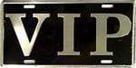 VIP V.I.P. License Plate.