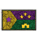 Mardi Gras Acadiana Flag - Made in USA