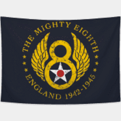 Mighty Eighth Air Force Flag - Made in USA.
