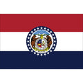 Missouri State Flag Nylon Outdoor Made in USA