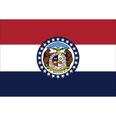 Missouri State Flag Nylon Outdoor Made in USA.