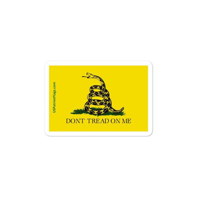 Gadsden Flag Bubble-free stickers.