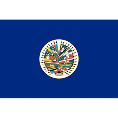 OAS Organization of American States Flag - Made in USA.