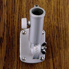 Ultimate Adjustable Bracket - Flat Mounting - White & Silver.