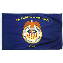 Merchant Marine Flag - Made in USA