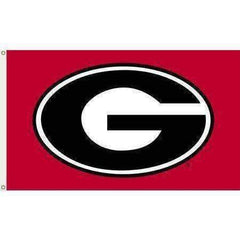 University of Georgia Flag Red 3 x 5 ft.