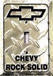 Chevy Rock Solid Diamond Light Switch Covers (single).