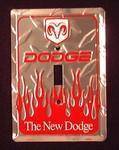 Dodge Diamond Light Switch Covers (single).