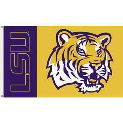 Louisiana State University College Football Team Flag 3 x 5 ft.