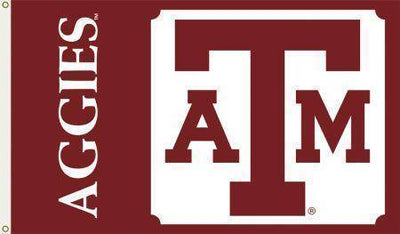 Texas A&M University College Football Team Flag 3 x 5 ft.