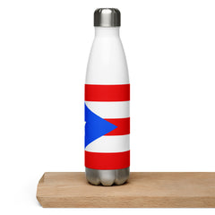 Puerto Rico Stainless Steel Water Bottle