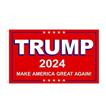 2Pack Trump 2024 Flags 3x5 Outdoor Made In USA-Double - Foto 9