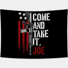 Come and Take It Joe 2nd Amendment Flag - Made in USA.