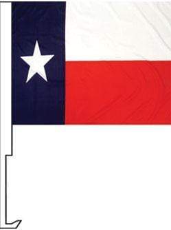 Texas Window Clip Flag.