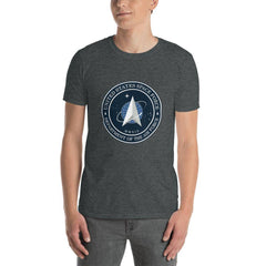 Space Force Short-Sleeve Unisex T-Shirt Economical.