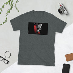 Come and Take It Joe 2nd Amendment Short-Sleeve Unisex T-Shirt.