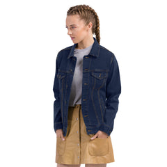 I am the F Difference Unisex denim jacket.