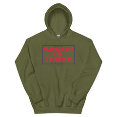 Gun Owners For Trump Unisex Hoodie