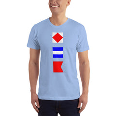 Nautical Signals T-Shirt Letters.