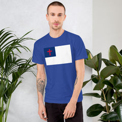Christian Flag T-Shirt Made in USA.