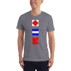 Nautical Signals T-Shirt Letters.
