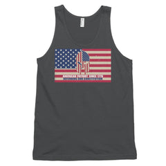 American Patriot Defending Our Constitution Classic tank top (unisex).