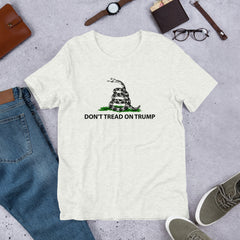 Gadsden Dont Tread on Trump Short-Sleeve Unisex T-Shirt.