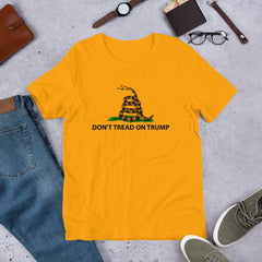 Gadsden Dont Tread on Trump Short-Sleeve Unisex T-Shirt.