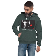 Blackbeard Lives Flag Unisex hoodie.