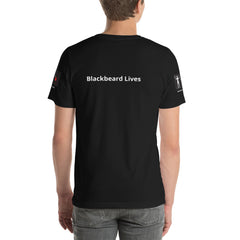 Black Beard Lives Short-Sleeve Unisex T-Shirt.