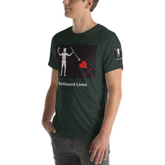 Black Beard Lives Short-Sleeve Unisex T-Shirt.