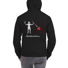 Blackbeard Lives Zipper Hoodie sweater.