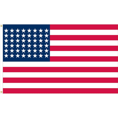 American Flag 48 Star - 1912 to 1959 Cotton.