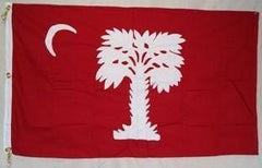 South Carolina Big Red Flag 3x5 ft Cotton.